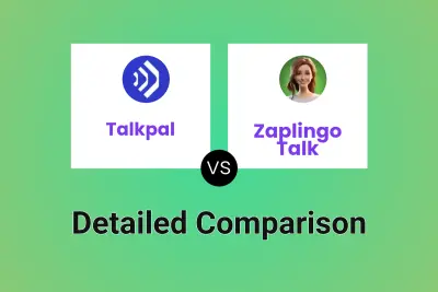 Talkpal vs Zaplingo Talk Detailed comparison features, price