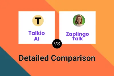 Talkio AI vs Zaplingo Talk Detailed comparison features, price