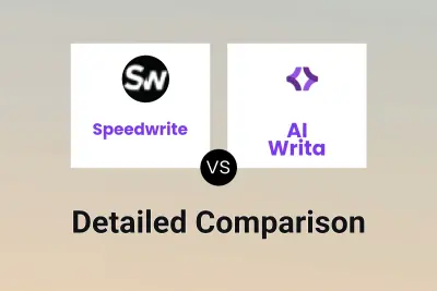 Speedwrite vs AI Writa Detailed comparison features, price