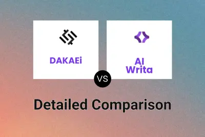 DAKAEi vs AI Writa Detailed comparison features, price