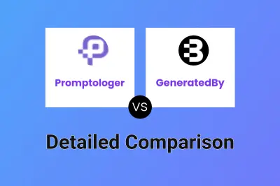 Promptologer vs GeneratedBy Detailed comparison features, price