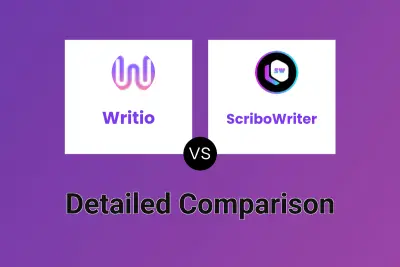 Writio vs ScriboWriter Detailed comparison features, price