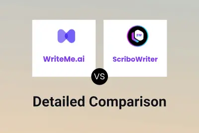 WriteMe.ai vs ScriboWriter Detailed comparison features, price