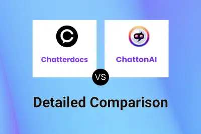 Chatterdocs vs ChattonAI Detailed comparison features, price