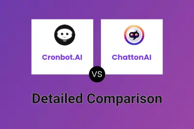 Cronbot.AI vs ChattonAI Detailed comparison features, price