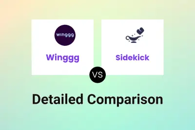 Winggg vs Sidekick Detailed comparison features, price