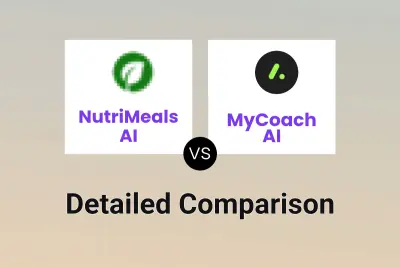 NutriMeals AI vs MyCoach AI Detailed comparison features, price