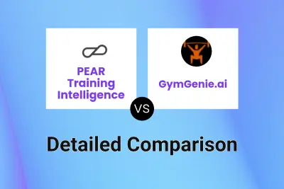 PEAR Training Intelligence vs GymGenie.ai Detailed comparison features, price