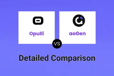 Opulli vs aoGen Detailed comparison features, price