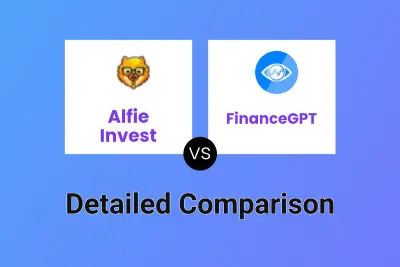 Alfie Invest vs FinanceGPT Detailed comparison features, price