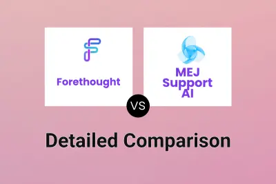 Forethought vs MEJ Support AI Detailed comparison features, price