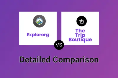 Explorerg vs The Trip Boutique Detailed comparison features, price