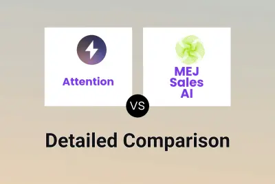 Attention vs MEJ Sales AI Detailed comparison features, price