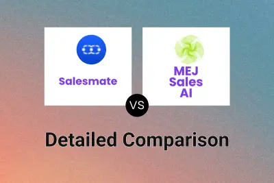 Salesmate vs MEJ Sales AI Detailed comparison features, price