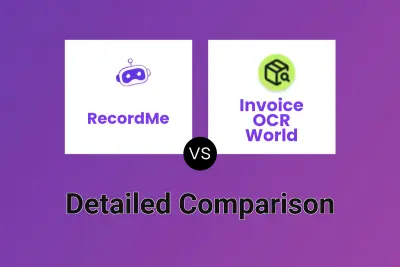 RecordMe vs Invoice OCR World Detailed comparison features, price