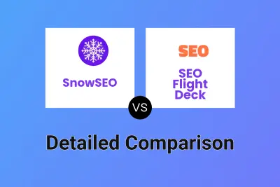 SnowSEO vs SEO Flight Deck Detailed comparison features, price