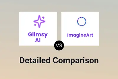 Glimsy AI vs ImagineArt Detailed comparison features, price