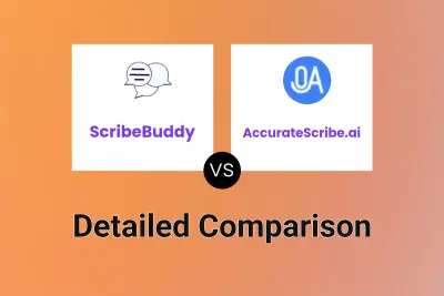 ScribeBuddy vs AccurateScribe.ai Detailed comparison features, price