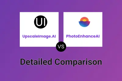 UpscaleImage.AI vs PhotoEnhanceAI Detailed comparison features, price