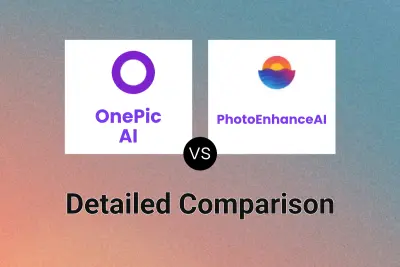 OnePic AI vs PhotoEnhanceAI Detailed comparison features, price