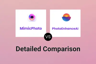 MimicPhoto vs PhotoEnhanceAI Detailed comparison features, price