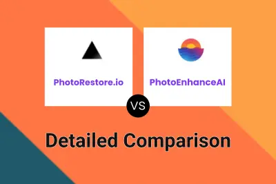 PhotoRestore.io vs PhotoEnhanceAI Detailed comparison features, price