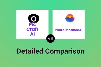 Pic Craft AI vs PhotoEnhanceAI Detailed comparison features, price