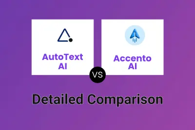 AutoText AI vs Accento AI Detailed comparison features, price