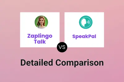 Zaplingo Talk vs SpeakPal Detailed comparison features, price