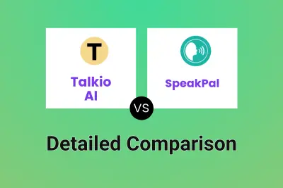 Talkio AI vs SpeakPal Detailed comparison features, price