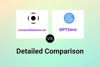 ContentDetector.AI vs GPTZero Detailed comparison features, price