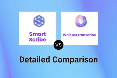 Smart Scribe vs WhisperTranscribe Detailed comparison features, price