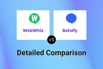 WebWhiz vs Botsify Detailed comparison features, price