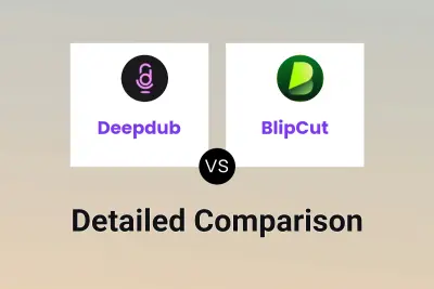 Deepdub vs BlipCut Detailed comparison features, price