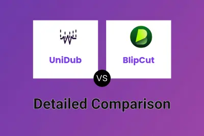 UniDub vs BlipCut Detailed comparison features, price