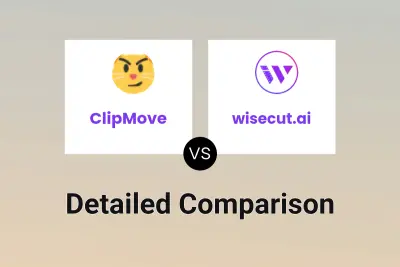 ClipMove vs wisecut.ai Detailed comparison features, price