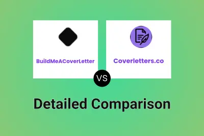 BuildMeACoverLetter vs Coverletters.co Detailed comparison features, price