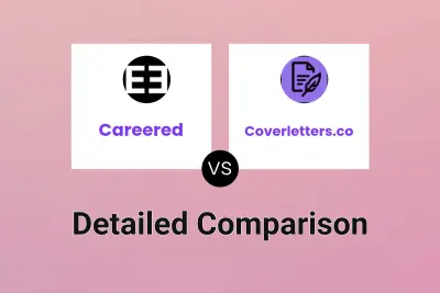 Careered vs Coverletters.co Detailed comparison features, price