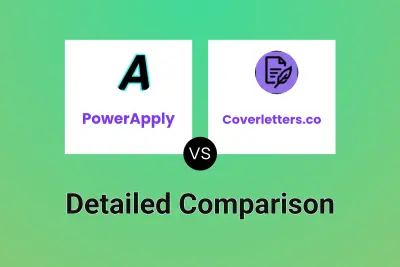 PowerApply vs Coverletters.co Detailed comparison features, price