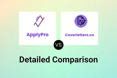 ApplyPro vs Coverletters.co Detailed comparison features, price