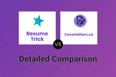 Resume Trick vs Coverletters.co Detailed comparison features, price