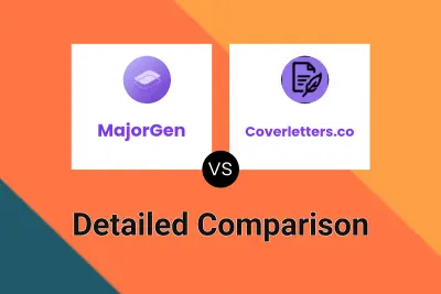 MajorGen vs Coverletters.co Detailed comparison features, price