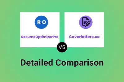 ResumeOptimizerPro vs Coverletters.co Detailed comparison features, price