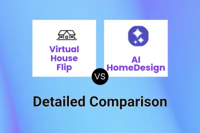 Virtual House Flip vs AI HomeDesign Detailed comparison features, price