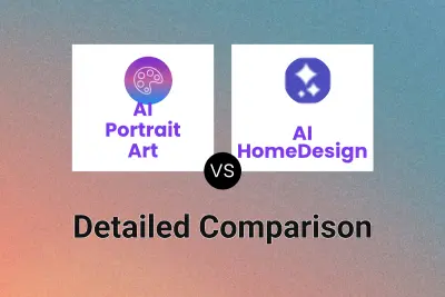 AI Portrait Art vs AI HomeDesign Detailed comparison features, price