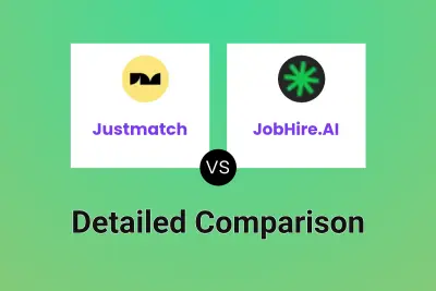 Justmatch vs JobHire.AI Detailed comparison features, price