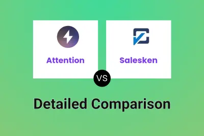 Attention vs Salesken Detailed comparison features, price