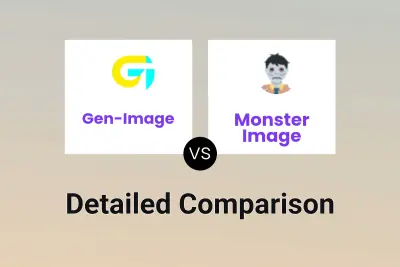 Gen-Image vs Monster Image Detailed comparison features, price