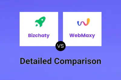 Bizchaty vs WebMaxy Detailed comparison features, price