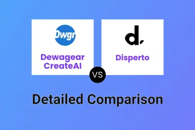 Dewagear CreateAI vs Disperto Detailed comparison features, price